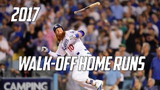 MLB  WalkOff Home Runs of 2017  Part 4 [upl. by Assehc]