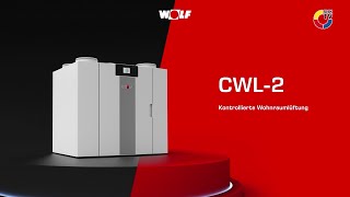 Wolf Kontrollierte Wohnraumlüftung CWL2  SHKTV Produkte [upl. by Sanfo431]