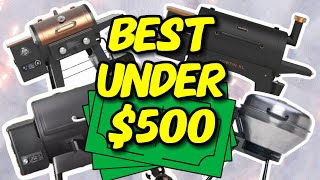 Best Pellet GrillsSmokers Under 500  Feb 24 [upl. by Niuqram]