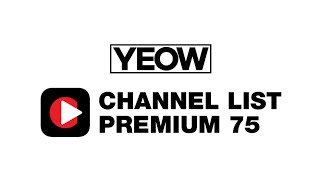 Cignal Play  Channel list PREMIUM 75 16AUG 2022 [upl. by Aznaed]