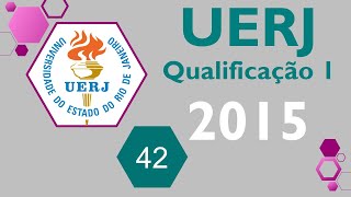 UERJ 2015  1° EQ Questão 42  quotA proporção de moléculas de água presentes na forma hidratada quot [upl. by Asial]