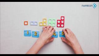 EYFS How to teach a child to count using Numicon [upl. by Norted947]