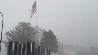 Thundersnow Hits Upstate New York [upl. by Eizzo]