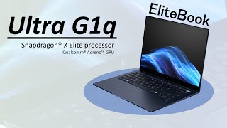 HP EliteBook Ultra G1q 14 inch Notebook AI and Copilot PC 2024 [upl. by Arted]