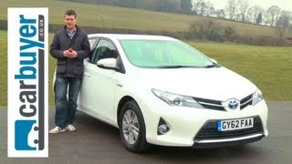 Toyota Auris hatchback 2013 review  CarBuyer [upl. by Madelena]