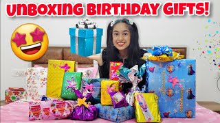 Unboxing BIRTHDAY Gifts🎁🥳💕  Riyas Amazing World [upl. by Ecnarrot]