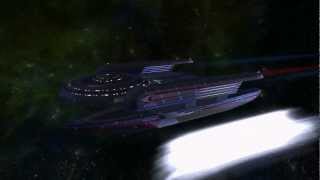 STAR TREK ONLINE HD Oberth Class Reman Patrol 20121080p [upl. by Evangelia]