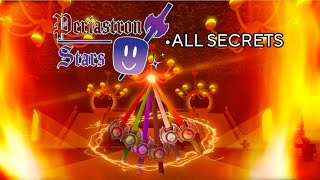 Periastron Stars RPG  ALL SECRETS Bosses amp Items ROBLOX [upl. by Nolyaw127]