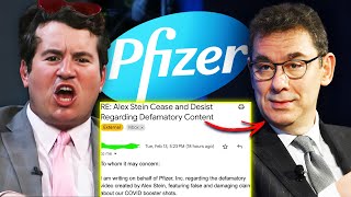 WTF Pfizer SUES Alex Stein [upl. by Dagall]