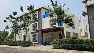 350 SqYards Villa For Sale In gated community Hyderabad  Gachibowli  Tellapur  My Home Ankura [upl. by Lamrej]