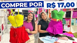 ROUPAS FEMININAS POR R 1700 EM GOIANIA LOJA ENORME ATACADO [upl. by Yboc]