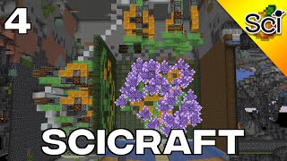 SciCraft 2 Geode Farm Complex With 14 Farms Episode 4 [upl. by Acnalb]