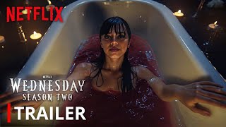 Wednesday Addams  Season 2 Full Trailer  Netflix New [upl. by Anoynek]