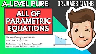 Parametric Equations 1 • Intro Cartesian and DomainRange • P2 Ex8A • 🚀 [upl. by Nnylamme]