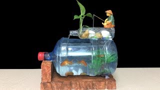 How To Make Fish Tank At Home Ideas  Diy Aquarium of Plastic Bottle Art  Home Decoration 23 [upl. by Chew]