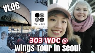 303 WDC BTS 방탄소년단 Wings Tour in Seoul VLOG [upl. by Esenahs]