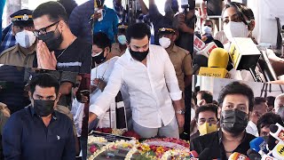 വിട ചൊല്ലി താരങ്ങൾ  Actors At KPAC Lalita Funeral At Kochi [upl. by Claudina]