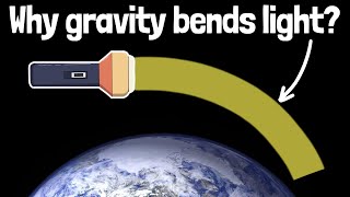 Why does gravity bend light even without mass [upl. by Nerdna]