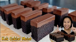 Trending Moist Chocolate Cake with Rich Chocolate Ganache [upl. by Herculie]