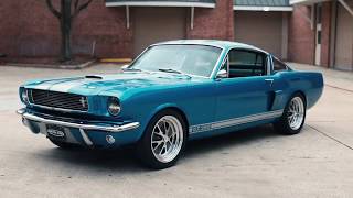 Production Car Review  Sapphire Blue 1966 Shelby GT350 [upl. by Cordier]