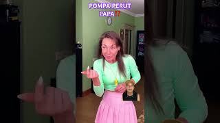 POMPA PERUT PAPA⁉️ family prank funny comedy топ music automobile [upl. by Fachan]