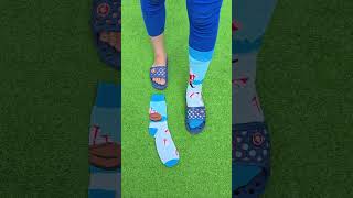 Which Christmas socks are suitable for her 🎅🎅 Super cool sandals🖐️😲🦶 love christmas trending [upl. by Haas]