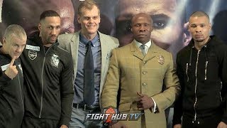 JAMES DEGALE VS CHRIS EUBANK JRS FULL FINAL PRESS CONFERENCE VIDEO [upl. by Ruggiero360]