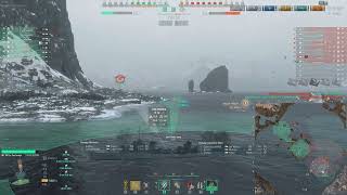 Le Fantasque  in T10 battle  134k damage  World of Warships  destroyer [upl. by Wesley]