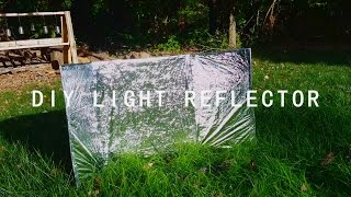 DIY Light Reflector Under 5 Dollars  Easy and useful [upl. by Ethan]