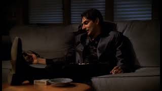 Sopranos  Chrissy kills Detective Haydu part one For All Debts Public and Private [upl. by Janet949]