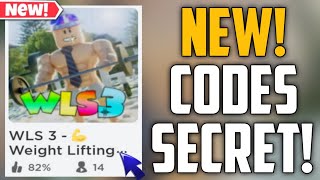 Weight Lifting Simulator 3 New Codes  ROBLOX SECRET CODES WLS 3 [upl. by Fonsie873]