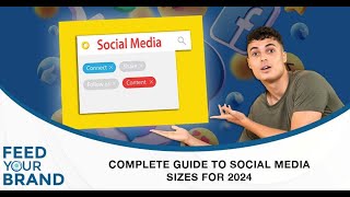 Complete Guide To Social Media Sizes For 2024 [upl. by Crowell]