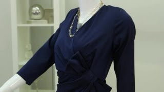 How to Accessorize a Navy Dress  Fashion amp Style Tips [upl. by Sommers]