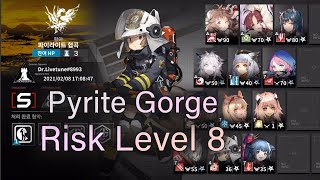 【Arknights】 【CC2 Blade】 【Day 5】 Pyrite Gorge Risk Level 8 Daily Tips [upl. by Stevy694]