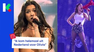 Fans wachten buiten urenlang op Olivia Rodrigo [upl. by Palla703]