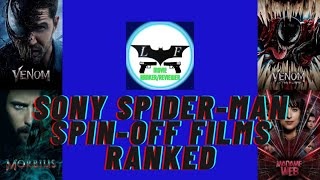 Sony SpiderMan Spinoff Movies Ranked WMadame Web [upl. by Livingstone79]