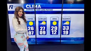 El Pronóstico del Clima con Deyanira Mendoza 27122021 [upl. by Nuahsel]