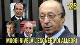 MOGGI RIVELA LESONERO DI ALLEGRI [upl. by Artamas603]