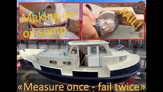 Fisher 30 Ep16  Correcting errors and epoxying on And teak rail templates [upl. by Ecinehs]