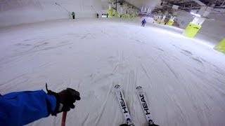 INDOOR SKIING at Milton Keynes Snozone 2016 [upl. by Brennan]