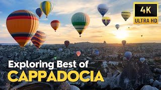 Cappadocia the Magical Travel Destination in Turkey  Exploring Best of Cappadocia  4K UHD [upl. by Arlina]