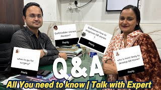 Gall Bladder Stone Q n AAll you need to knowTalk with Expert [upl. by Cirdes]