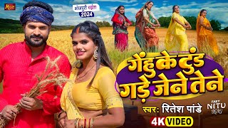 ViralVideo  चईता  गेंहू के टुंड गड़े जेने तेने  Ritesh Pandey  Gade Jene Tene  Bhojpuri Song [upl. by Acsirp]