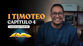 Estudio de la Biblia Versículo por Versículo  1 Timoteo Capítulo 4 [upl. by Ainnat]