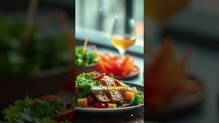 Healthy and Delicious Sockeye Salmon Caesar Salad Recipe for Seafood Lovers [upl. by Rahal]