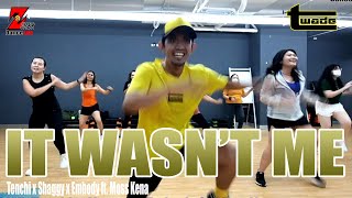 IT WASNT ME  Tenchi x Shaggy x Embody ft Moss Kena  Reggae  zumba  dancefitness  Coach tOLits [upl. by Flanigan]