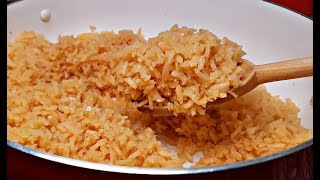 The Easiest Mexican Rice Recipe [upl. by Nnylaehs572]