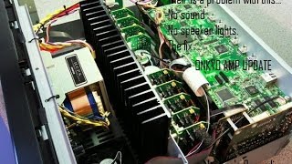 Onkyo Amp update Quick quotno sound fixquot [upl. by Flosi]