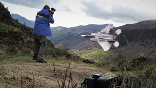 F22 tearing up the famous Mach Loop  LowFast amp Loud [upl. by Rheinlander]