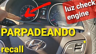 hyundai santa fe P01326  por que son importantes los recalls boletines y campañas [upl. by Samtsirhc627]